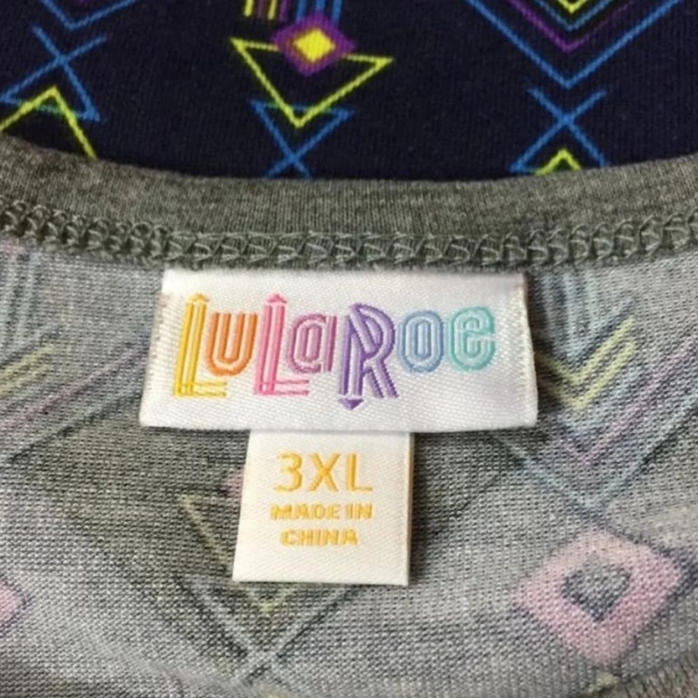 NWT Lularoe 3XL‎ Geometric Arrow Randy - Picture 4 of 6